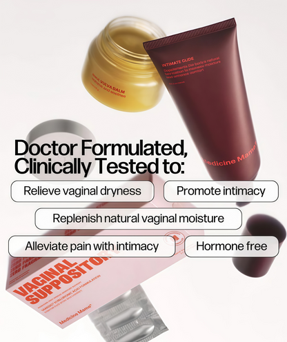 VMAGIC by Medicine Mama Lips Stick - Travel Size Organic Vulva Balm - Relieves Feminine Dryness, ltching,Burning, Redness, Irritation -Hormone Free- 15 ml-3 Pack